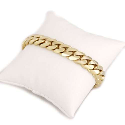 Home 3 10K Cuban Link Bracelet (11mm-14mm)