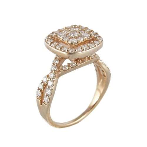 Diamond Gold Woman Ring 10k - Ring