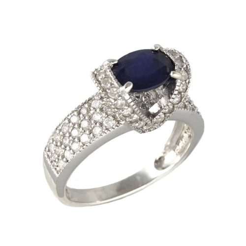 Diamond White Gold Woman Ring 14k - Ring