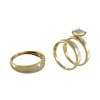 14k Gold Wedding Ring Set 3 Wedding Ring Set - Ring