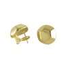 14k Yellow Hollow Gold Fancy Earrings 5 Earring