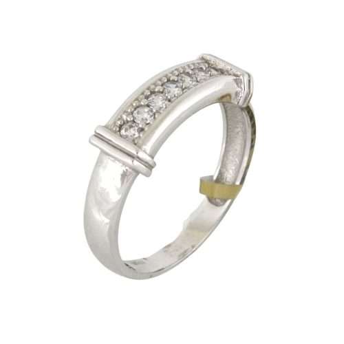 Woman White Gold Ring 14k WG - Ring