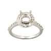 14k Gold Customized Diamond Ring Set 6 Customized Diamond Wedding Ring Set 14k - Gemological Institute of America