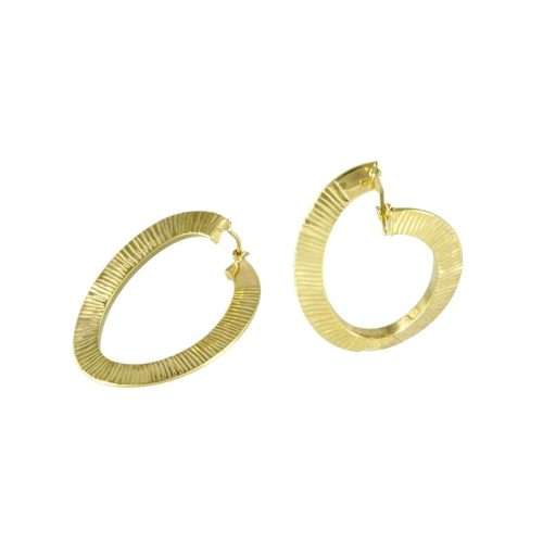 Women's Gold Hoops 14k