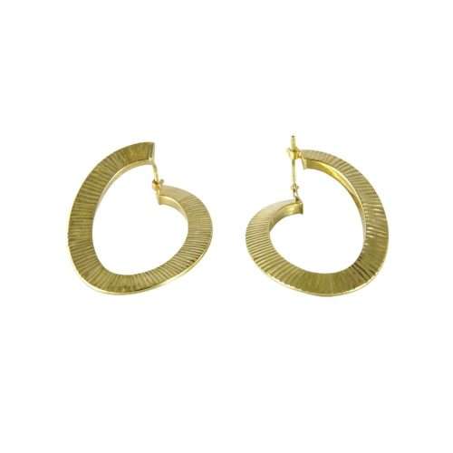 Women's Gold Hoops 14k