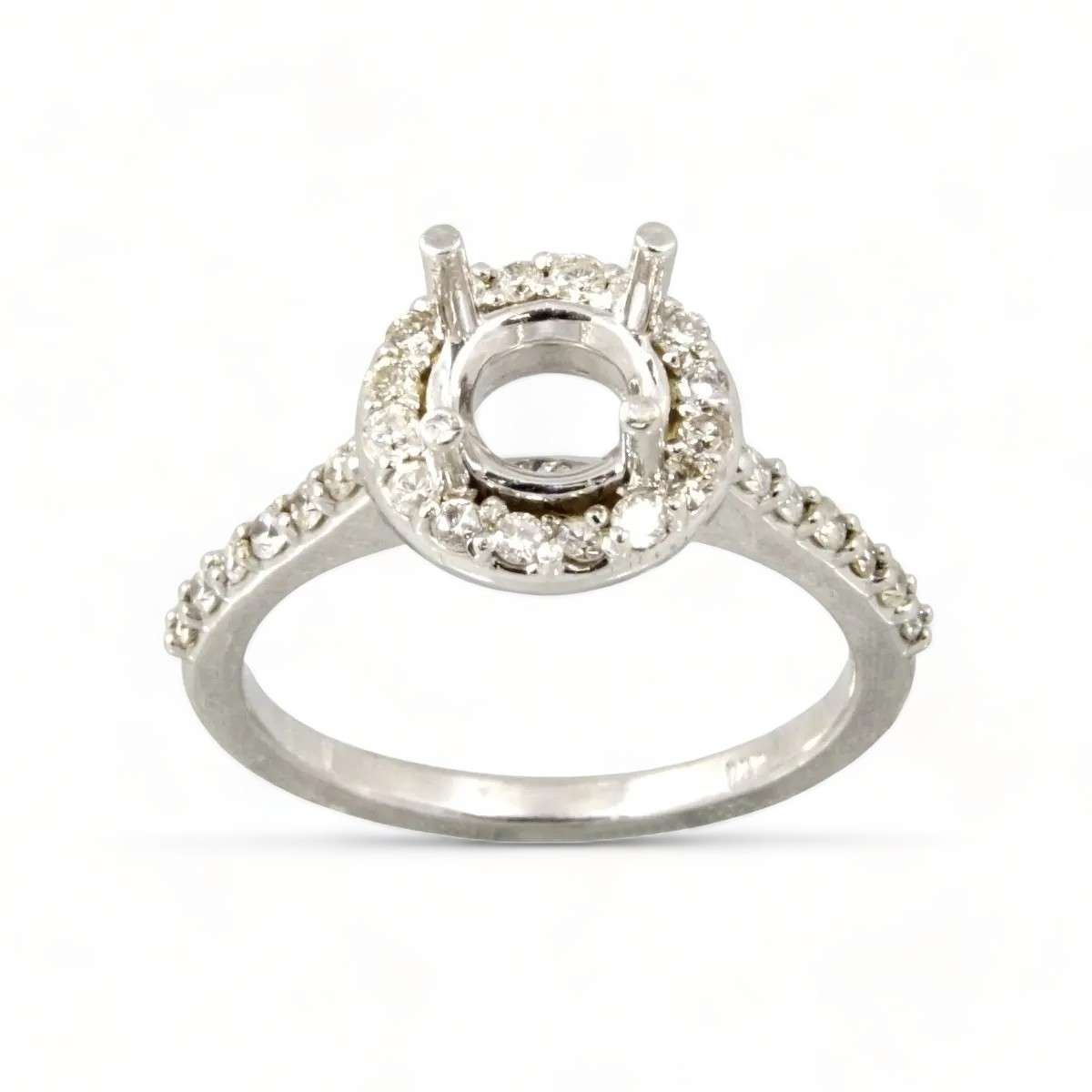 14k Gold Customized Diamond Ring Set 1