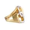 14k Yellow and White Gold Fancy Ring 5