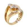 14k Yellow and White Gold Fancy Ring 4
