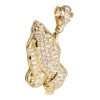 10k Yellow Hollow Gold Prayer Hands Pendant 4