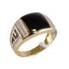 14k Gold Fancy Ring for Men 5