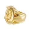 14k Yellow Gold Lion Face Ring 6