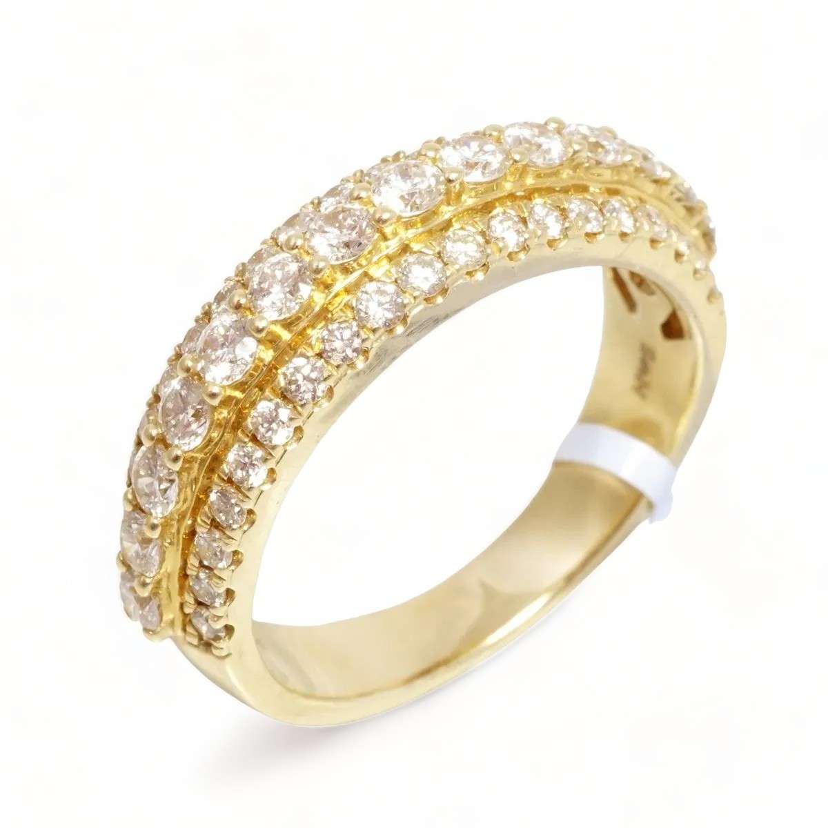Diamond Engagement Gold Ring 14k 1