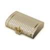 10k Yellow Gold Full Diamond Lock (22mm) 3