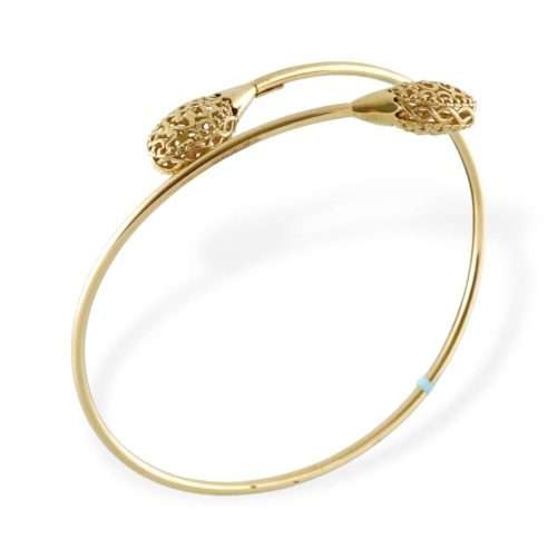Fancy Gold Bangle