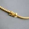 14k Yellow Gold Diamond Tennis Chain 5