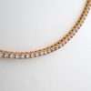 14k Diamond White Gold Tennis Chain 4 Diamond Gold Tennis Necklace