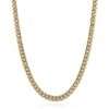 10K Yellow Gold Cuban Link Chain (7mm-9mm) 4 Gold Cuban link chain necklace