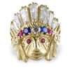 Men's 14k Ring Indian Face Ring 6 Men's Indian Face Ring