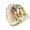 Men's 14k Ring Indian Face Ring 4 Men's Indian Face Ring