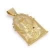 14k Yellow Semi-Solid Gold Santa Barbara Medal 4