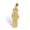 14k Yellow Semi-Solid Gold Saint Jude Pendant 3