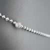Unisex 14k White Gold Ball Chain 8