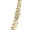 14k Yellow Gold Hollow Monaco Chain 5