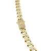 10k Yellow Gold Monaco Chain 6