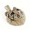 10k Gold Diamond Tiger Pendant 6 Tiger Pendant