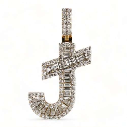 J Initial Pendant