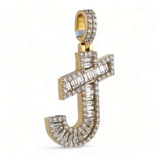J Initial Pendant