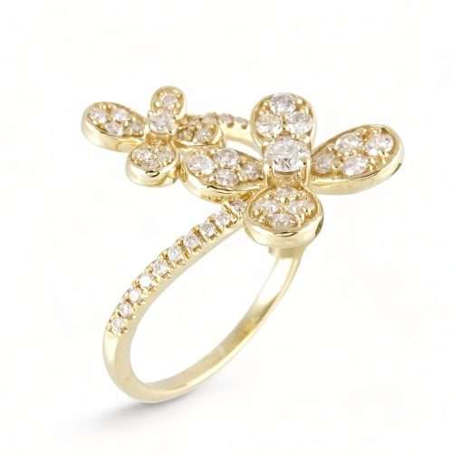 2 Flowers Ring