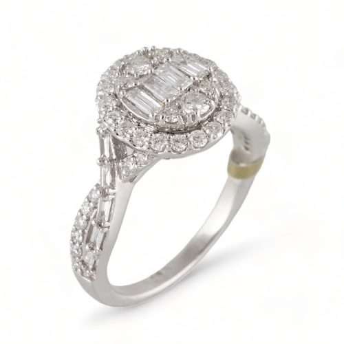 Diamond Round Ring