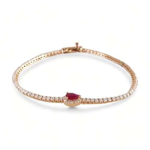 Red Almond Bracelet
