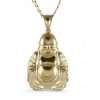 10k Yellow Gold Buddha Pendant 4 buddha Pendant