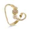 14k Yellow Gold Fancy Ring for Women 5 Fancy Ring