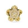 10k Yellow Gold Flower Fancy Ring 5