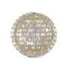 14K Yellow Gold Diamond Round Ring 8