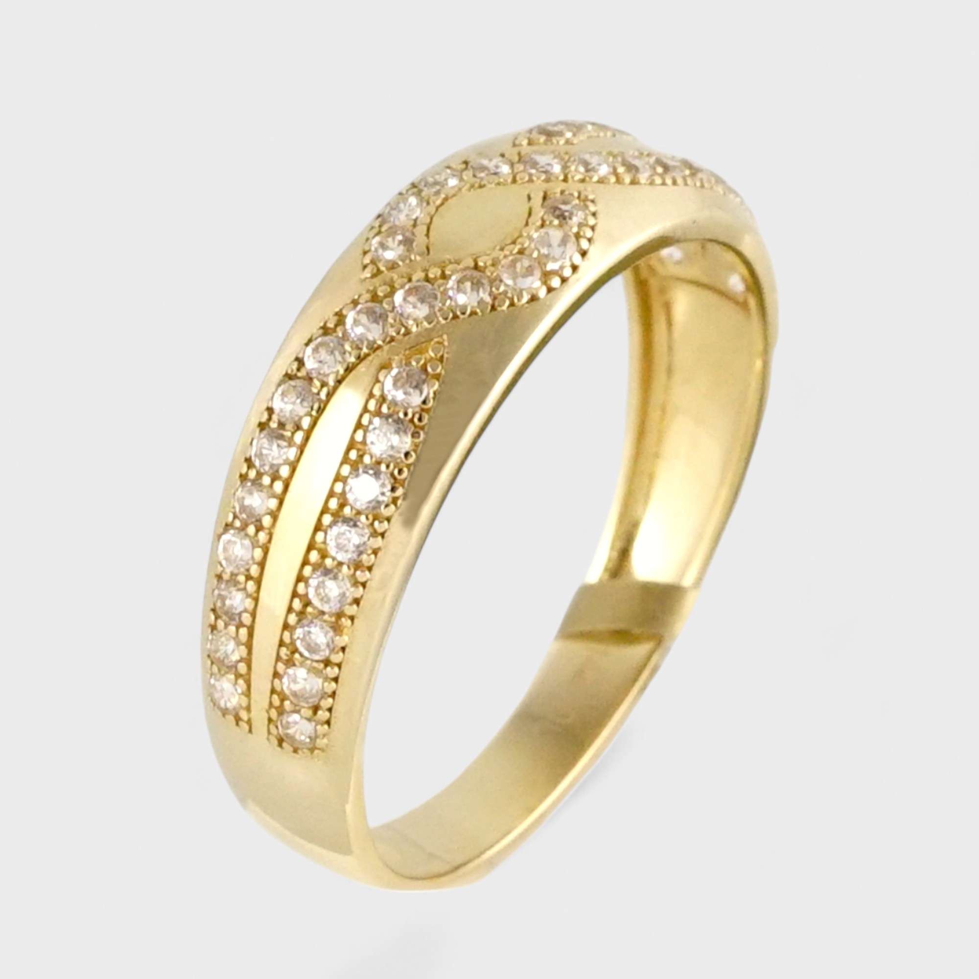 Men's 14k Yellow Gold Engagement Band Ring 1 Engagement Band Ring