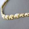 Women's 14k Yellow Gold Elephant Necklace 6