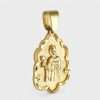 Men's 14k Yellow Solid Gold Saint Medal 5 Saint Medal