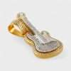Diamond Guitar Pendant