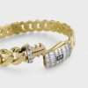 Men's 10k Yellow Gold Monaco Bangle 6 Monaco Bangle