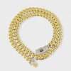 Men's 14k Yellow Gold Hollow Monaco Chain 6 14k Yellow Gold Hollow Monaco Chain