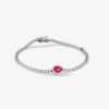 Almond Tennis Bracelet