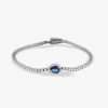 14k White Gold Diamond Almond Tennis Bracelet 3 14k White Gold Diamond Almond Tennis Bracelet