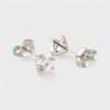 14K White Gold LAB Grown Diamond Earring Studs 5