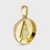 14k Yellow Gold Diamond Caridad Medal 5 14k Yellow Gold Diamond Caridad Medal