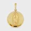 14k Yellow Gold Guadalupe Medal 4 14k Yellow Gold Guadalupe Medal