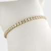 14k Yellow Gold LAB Diamond Tennis Bracelet